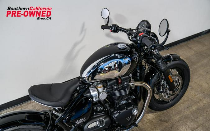 2023 Triumph Bonneville Bobber Chrome Edition Chrome / Jet Black