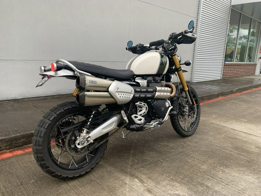 2019 Triumph Scrambler 1200 XE Fusion White