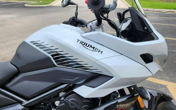 2024 Triumph Tiger Sport 660 Snowdonia White/Jet Black