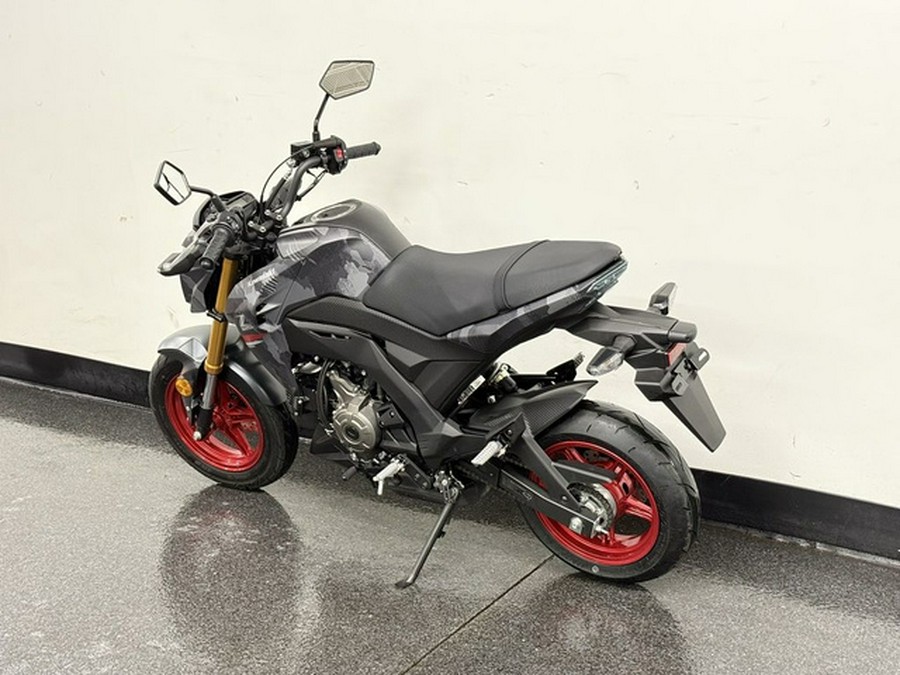 2024 Kawasaki Z125 PRO Cypher Camo Gray Matte/Metallic Matte Carbon Gray Cypher Camo Gray MatteMetallic Matte Car