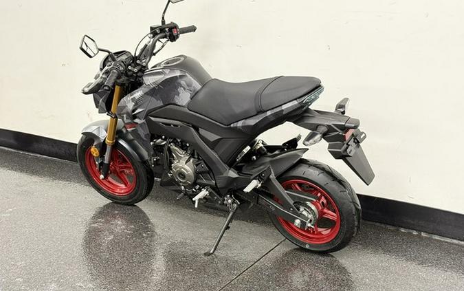 2024 Kawasaki Z125 PRO Cypher Camo Gray Matte/Metallic Matte Carbon Gray Cypher Camo Gray MatteMetallic Matte Car