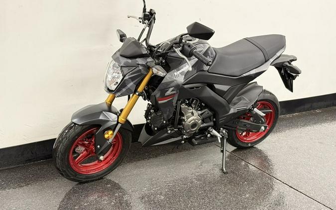 2024 Kawasaki Z125 PRO Cypher Camo Gray Matte/Metallic Matte Carbon Gray Cypher Camo Gray MatteMetallic Matte Car