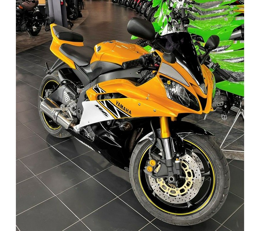 2006 Yamaha YZF-R6 50th Anniversary Yellow/Black