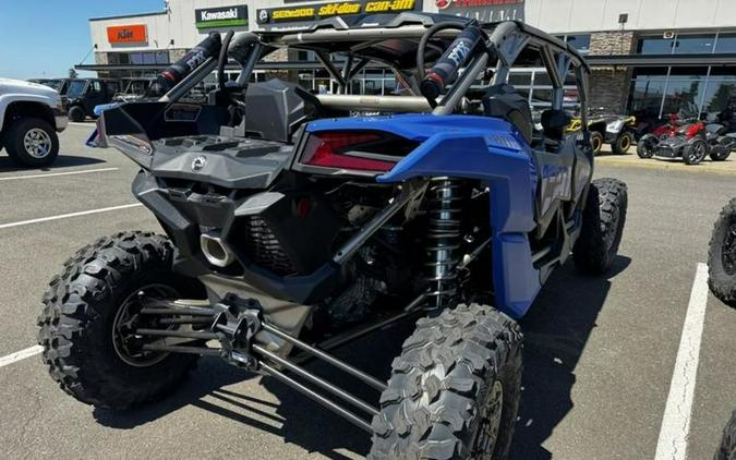 2024 Can-Am® Maverick X3 MAX X rs Turbo RR with Smart-Shox Dazzling Blue & Carbon Black