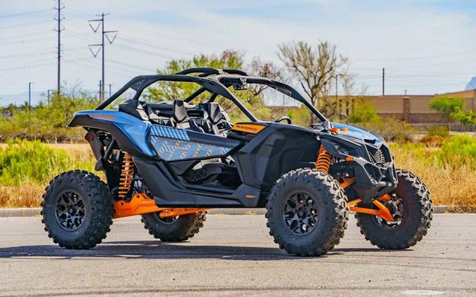 2026 Can-Am Maverick X3 RS Turbo RR Scandi Blue & Orange Crush