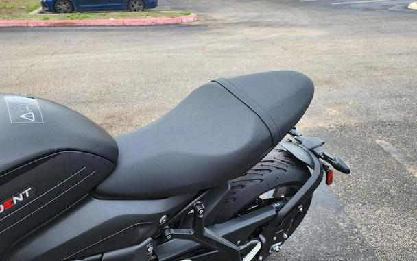 2024 Triumph Trident 660 Matte Jet Black/Matte Silver Ice