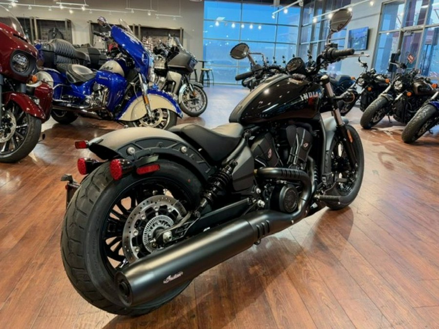 2025 Indian Motorcycle® Scout® Sixty Bobber Black Metallic