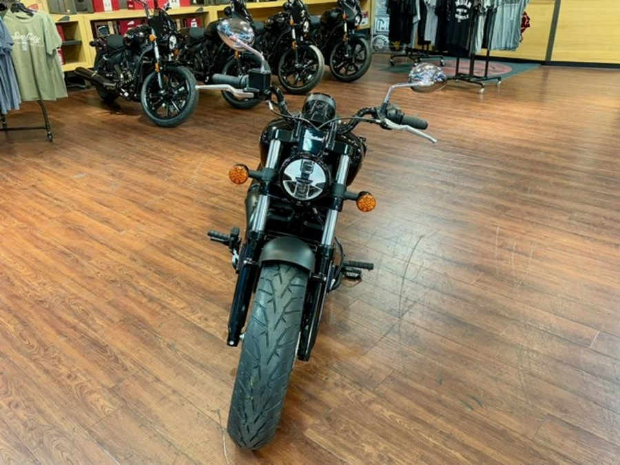 2025 Indian Motorcycle® Scout® Sixty Bobber Black Metallic