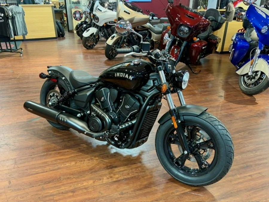 2025 Indian Motorcycle® Scout® Sixty Bobber Black Metallic