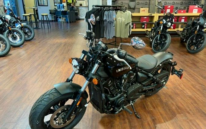 2025 Indian Motorcycle® Scout® Sixty Bobber Black Metallic