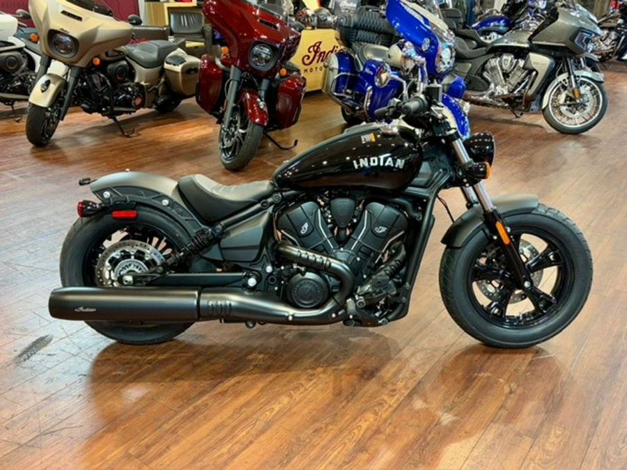 2025 Indian Motorcycle® Scout® Sixty Bobber Black Metallic