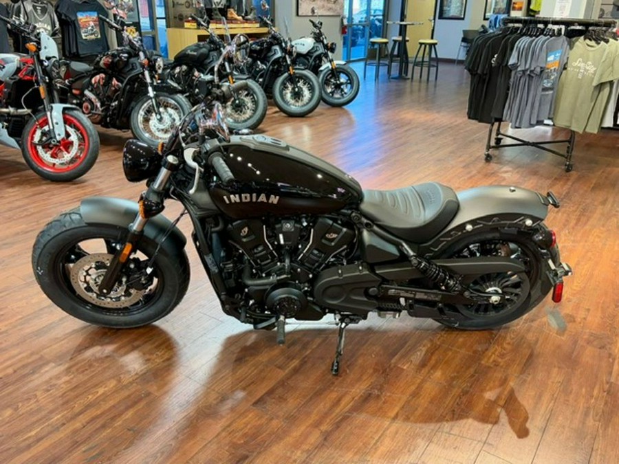 2025 Indian Motorcycle® Scout® Sixty Bobber Black Metallic