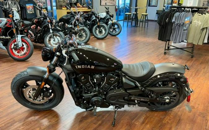 2025 Indian Motorcycle® Scout® Sixty Bobber Black Metallic