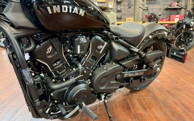 2025 Indian Motorcycle® Scout® Sixty Bobber Black Metallic