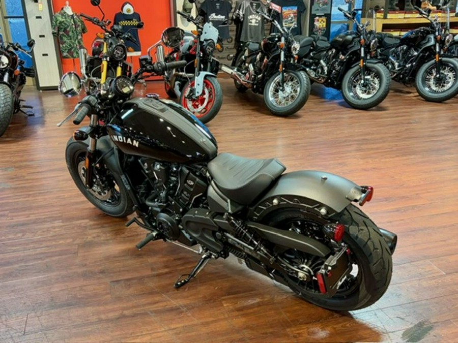 2025 Indian Motorcycle® Scout® Sixty Bobber Black Metallic