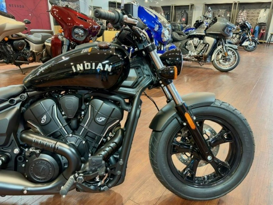 2025 Indian Motorcycle® Scout® Sixty Bobber Black Metallic