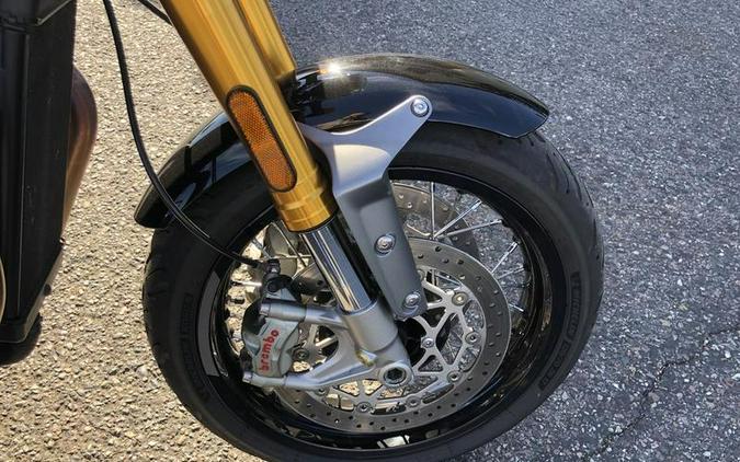 2023 Triumph Thruxton RS Jet Black / Silver Ice