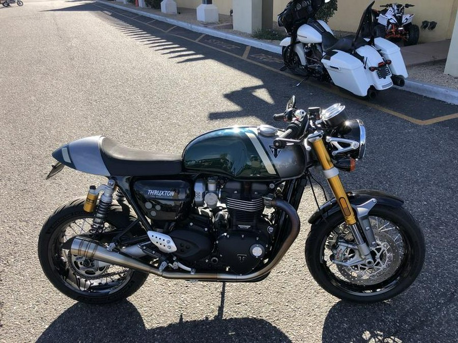 2023 Triumph Thruxton RS Jet Black / Silver Ice
