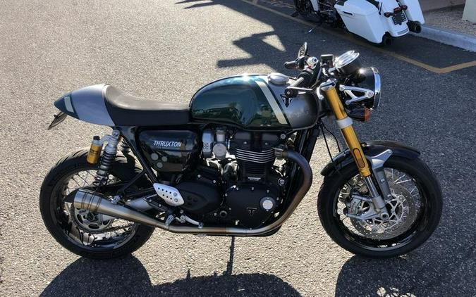 2023 Triumph Thruxton RS Jet Black / Silver Ice