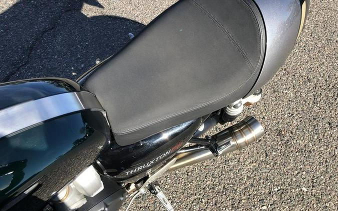 2023 Triumph Thruxton RS Jet Black / Silver Ice