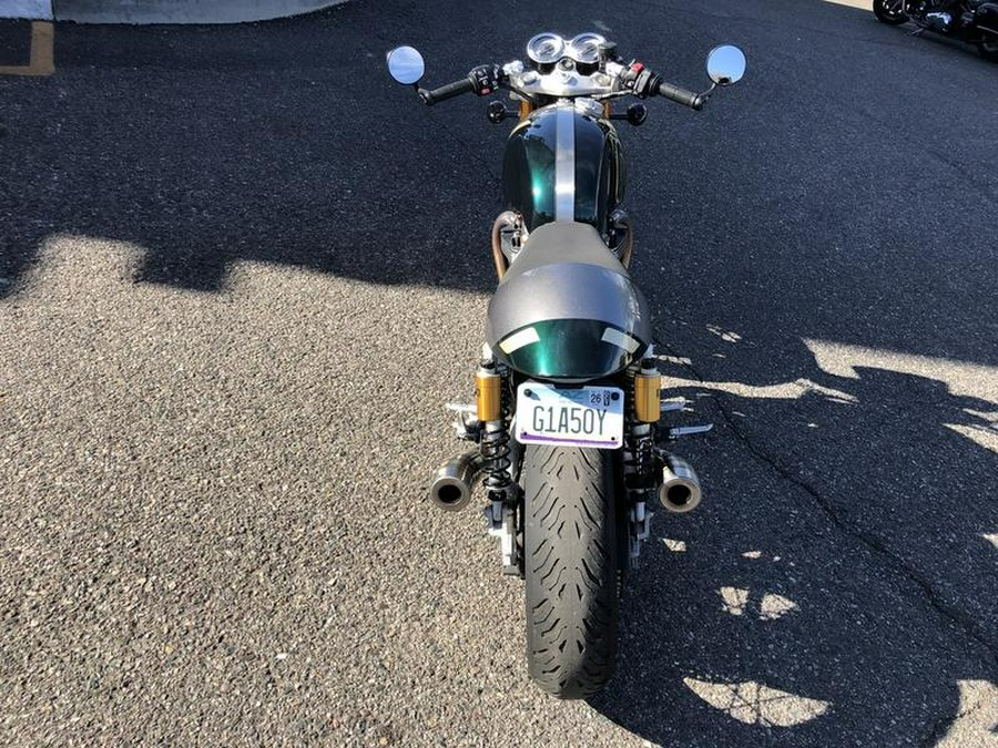 2023 Triumph Thruxton RS Jet Black / Silver Ice