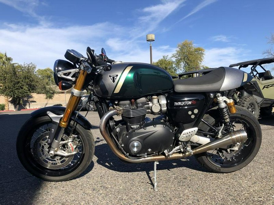 2023 Triumph Thruxton RS Jet Black / Silver Ice