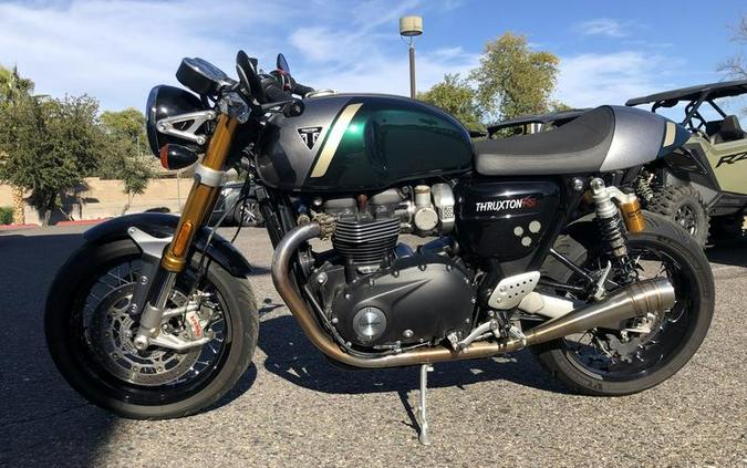 2023 Triumph Thruxton RS Jet Black / Silver Ice