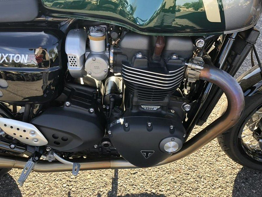 2023 Triumph Thruxton RS Jet Black / Silver Ice