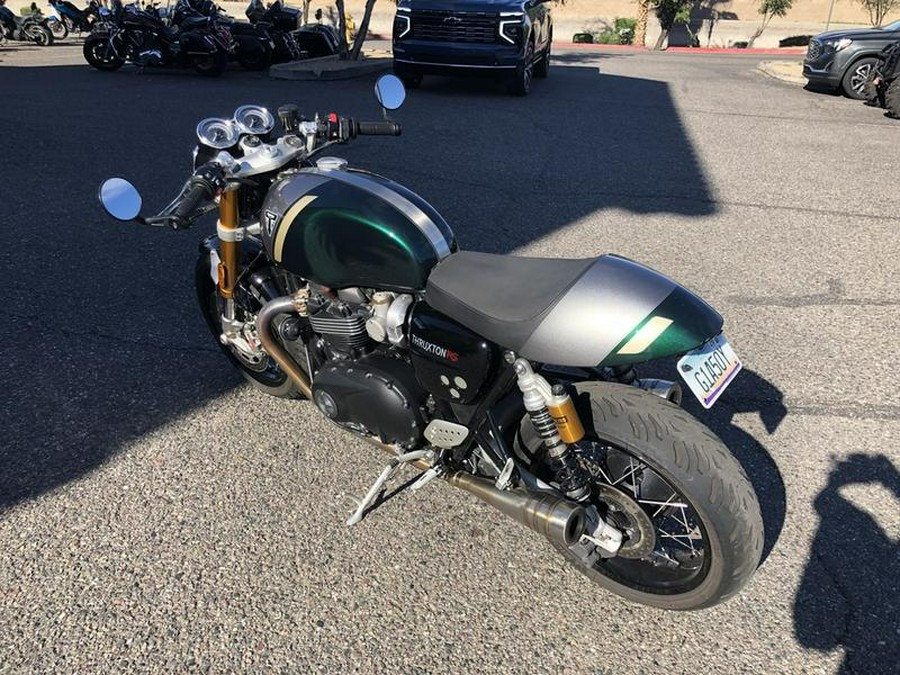 2023 Triumph Thruxton RS Jet Black / Silver Ice