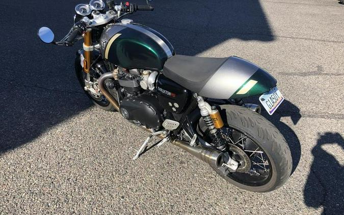 2023 Triumph Thruxton RS Jet Black / Silver Ice