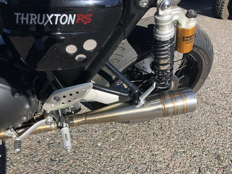 2023 Triumph Thruxton RS Jet Black / Silver Ice