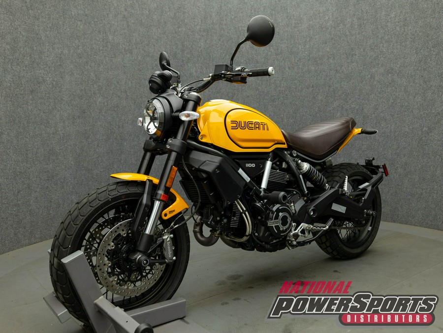 2023 DUCATI SCRAMBLER 1100 TRIBUTE PRO W/ABS