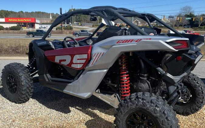 2024 Can-Am® Maverick X3 RS Turbo Fiery Red & Hyper Silver