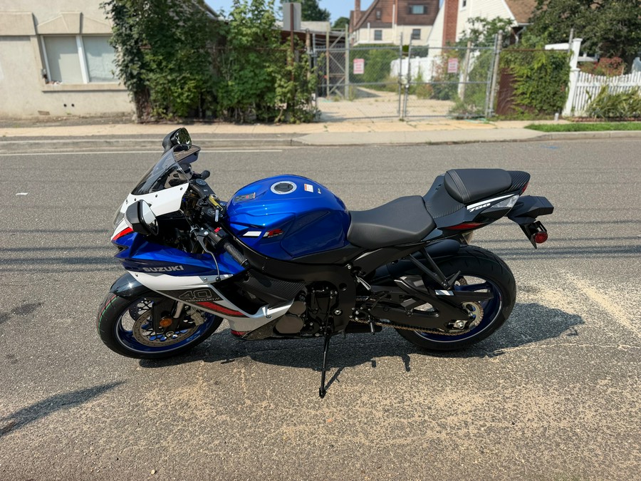 2027 Suzuki Motor of America Inc. GSX-R750Z 40TH ANNIVERSARY ED