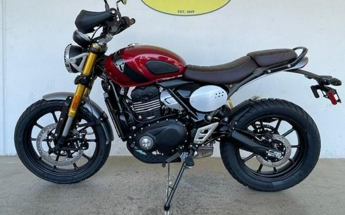 New 2024 Triumph SCRAMBLER 400 X