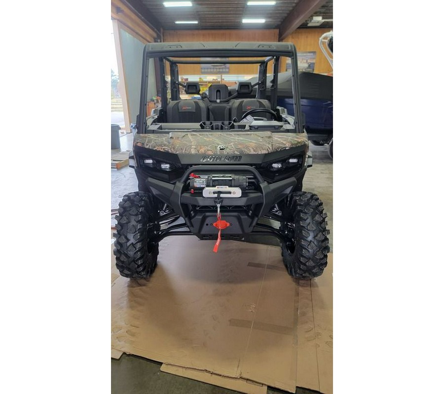 2026 Can-Am® Defender MAX X mr HD11 with half-doors Dark Wildland Camo
