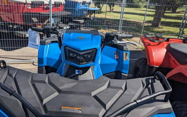 New 2024 POLARIS SPORTSMAN 570 TRAIL ELECTRIC BLUE