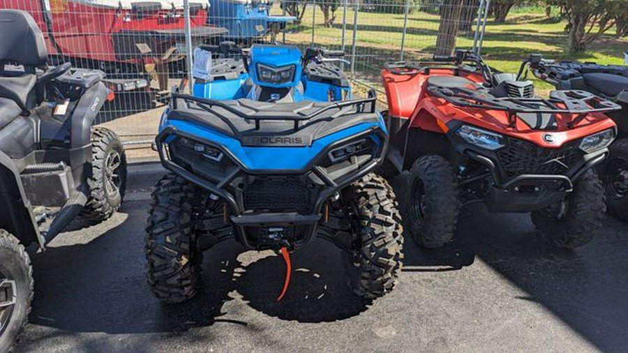 New 2024 POLARIS SPORTSMAN 570 TRAIL ELECTRIC BLUE