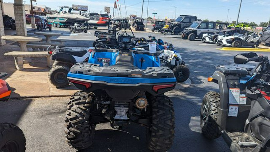 New 2024 POLARIS SPORTSMAN 570 TRAIL ELECTRIC BLUE