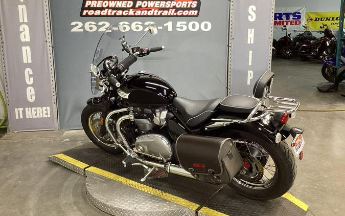 2018 Triumph Bonneville Speedmaster Jet Black