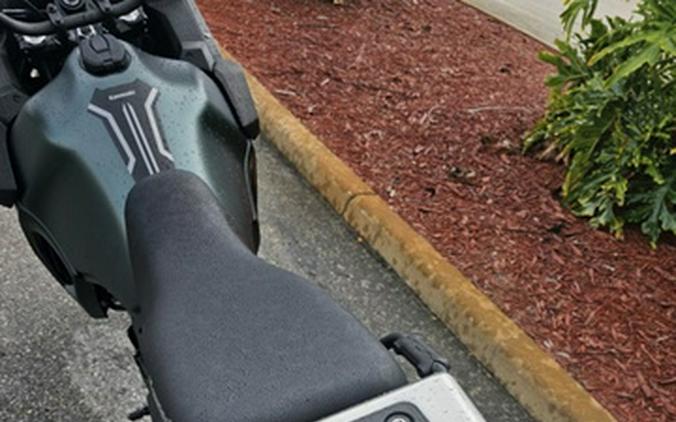 2025 Kawasaki KLR650 Metallic Matte Old School Green ABS