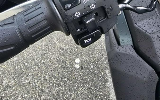 2025 Kawasaki KLR650 Metallic Matte Old School Green ABS