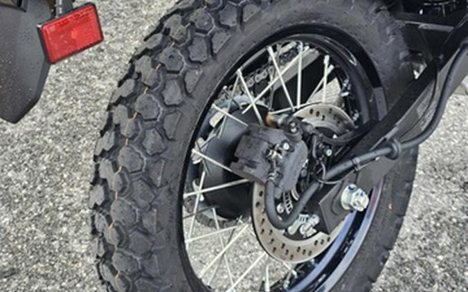 2025 Kawasaki KLR650 Metallic Matte Old School Green ABS