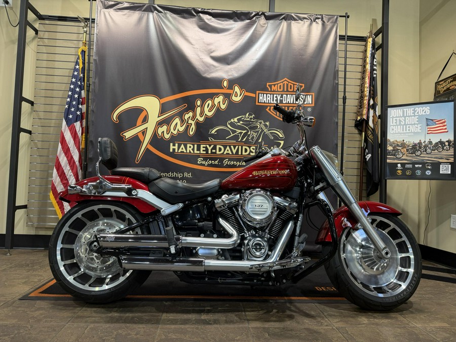 2018 Harley-Davidson® Fat Boy® CUSTOM RED