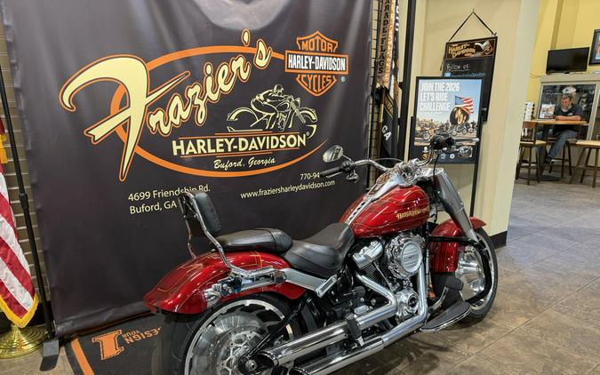 2018 Harley-Davidson® Fat Boy® CUSTOM RED