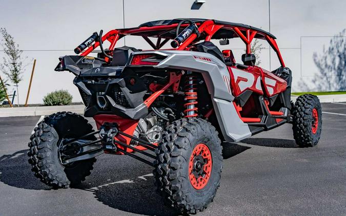 2024 Can-Am® Maverick X3 MAX X rs Turbo RR with Smart-Shox Fiery Red & Hyper Silver