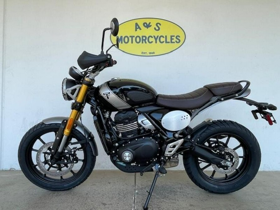 New 2024 Triumph SCRAMBLER 400 X