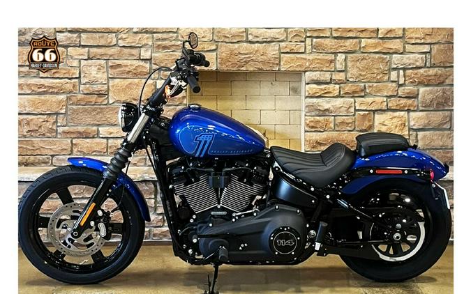 2024 Harley-Davidson Street Bob 114 Blue Burst