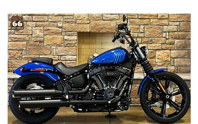 2024 Harley-Davidson Street Bob 114 Blue Burst