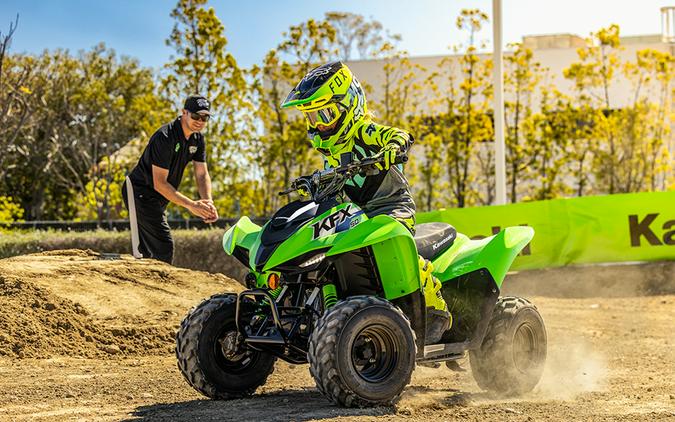 2026 Kawasaki KFX 50 Bright White - KAL00869